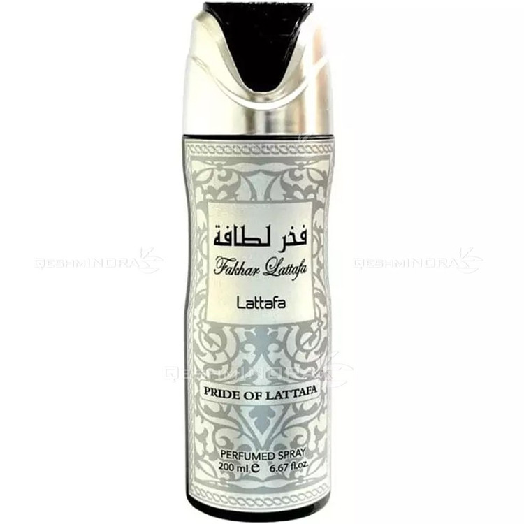اسپری خوشبو کننده لباس رایحه فخر لطافه