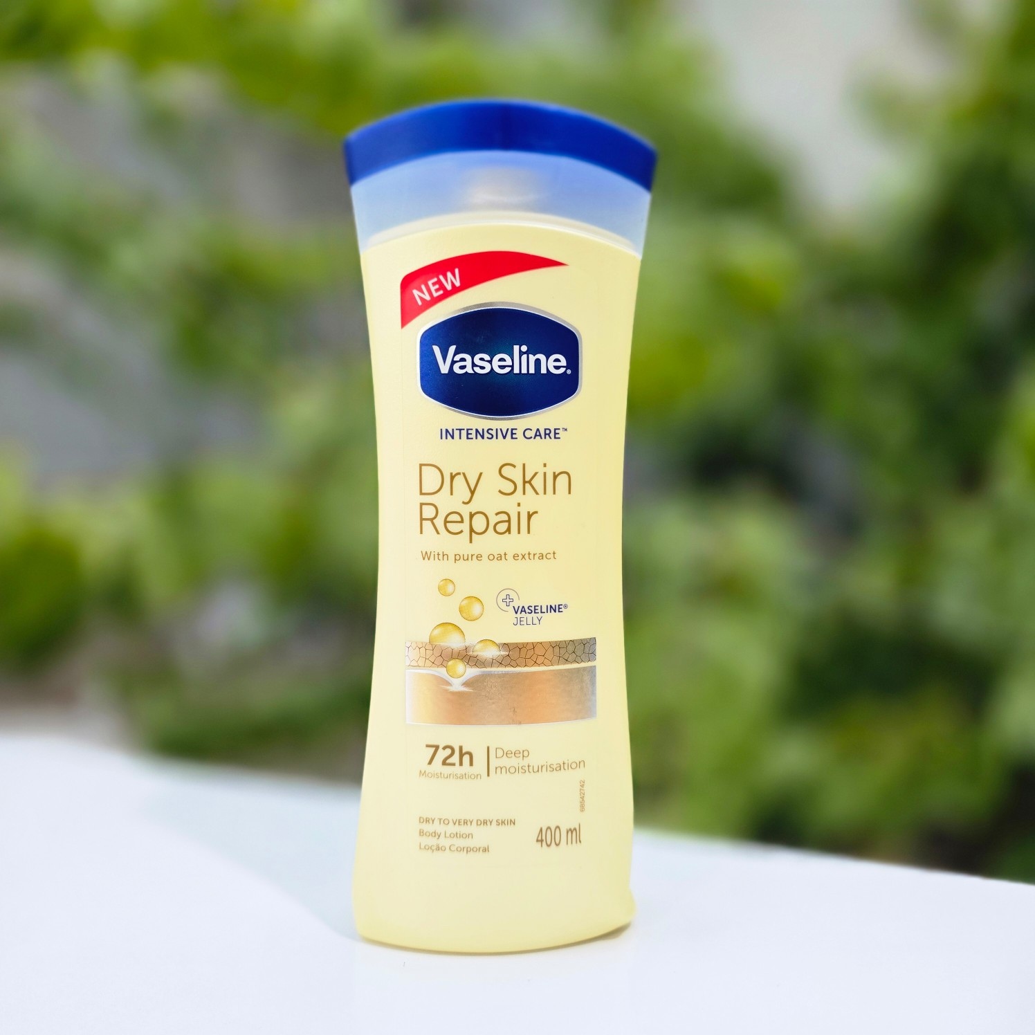 لوسیون بدن وازلین dry skin repair حجم ۴۰۰میل