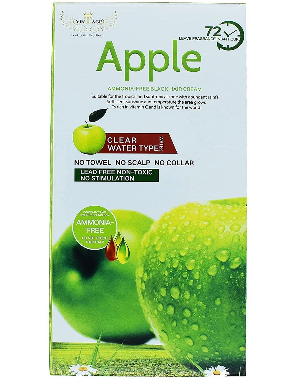 رنگ مو حرفه ای apple مدل ساندیسی