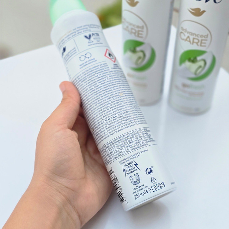 اسپری ضدتعریق داو رایحه خیار 72ساعته ساخت uk