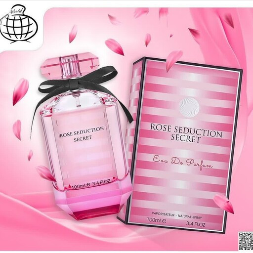 ادکلن ROSE SEDUCTION SECRET شرکت فراگرنس حجم 100میل