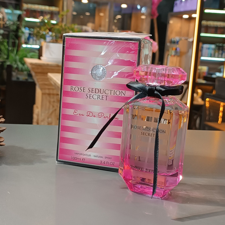 ادکلن ROSE SEDUCTION SECRET شرکت فراگرنس حجم 100میل