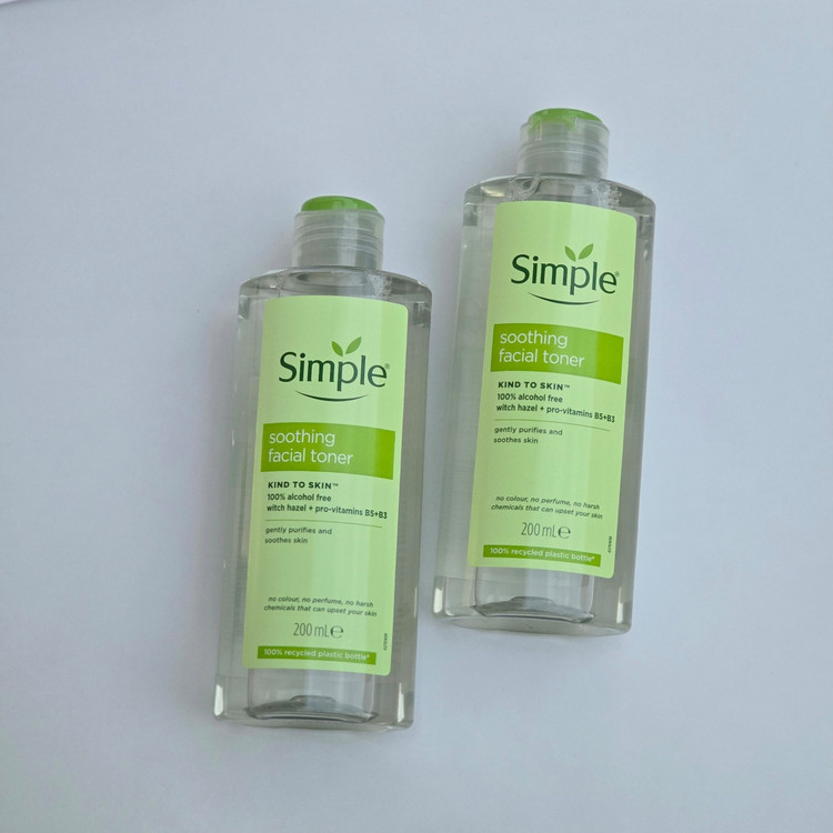 تونر simple حجم 200میل