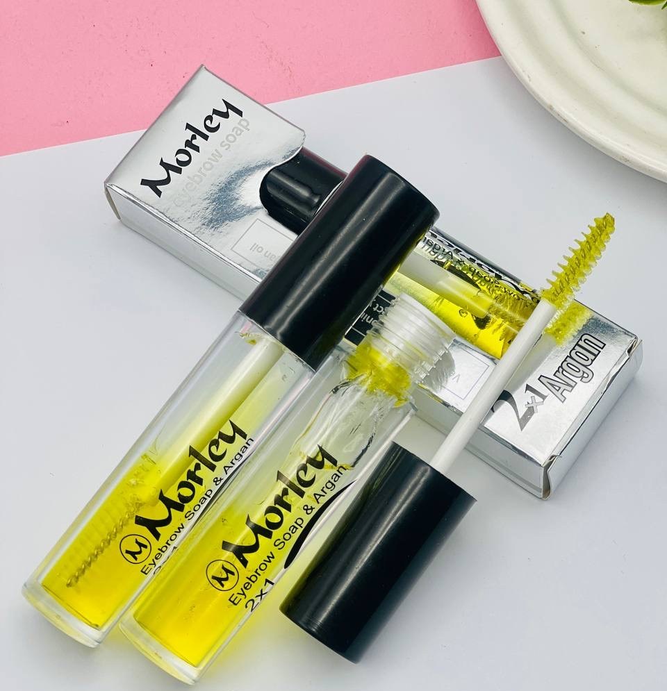 ژل ابرو دوفاز آرگان morley ساخت ترکیه