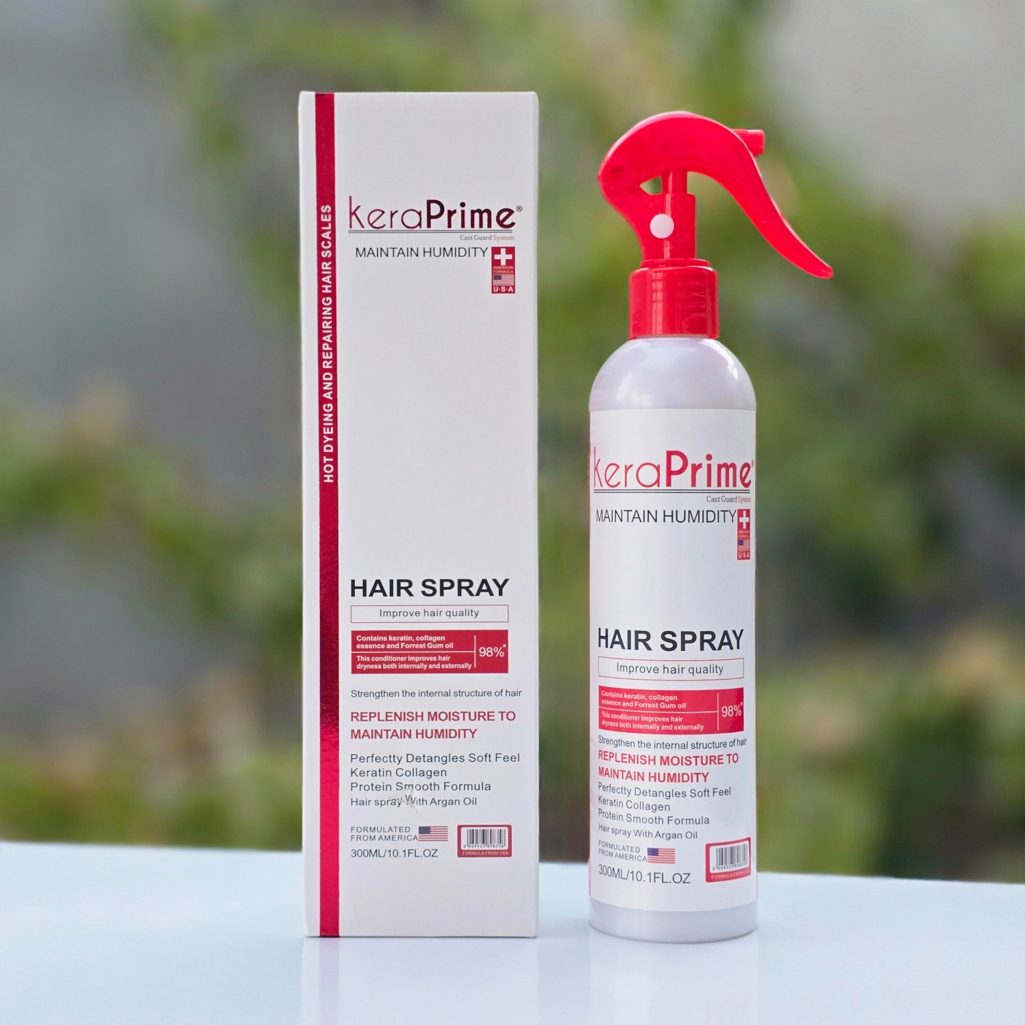 اسپری دوفاز kera prime ساخت امریکا حجم 300میل