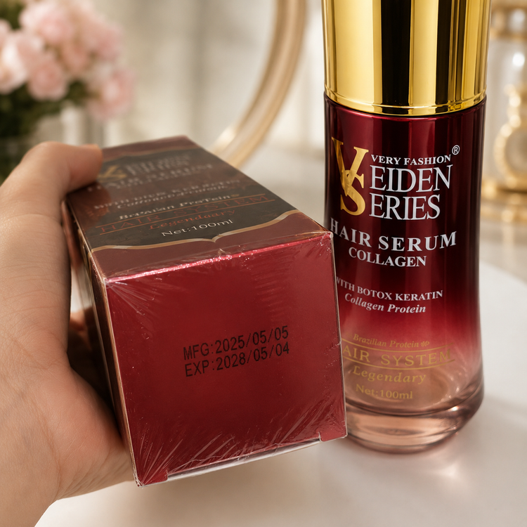 سرم مو کلاژن و کراتین ویدن سریز (Veiden Series Hair Serum Collagen) 100 میل
