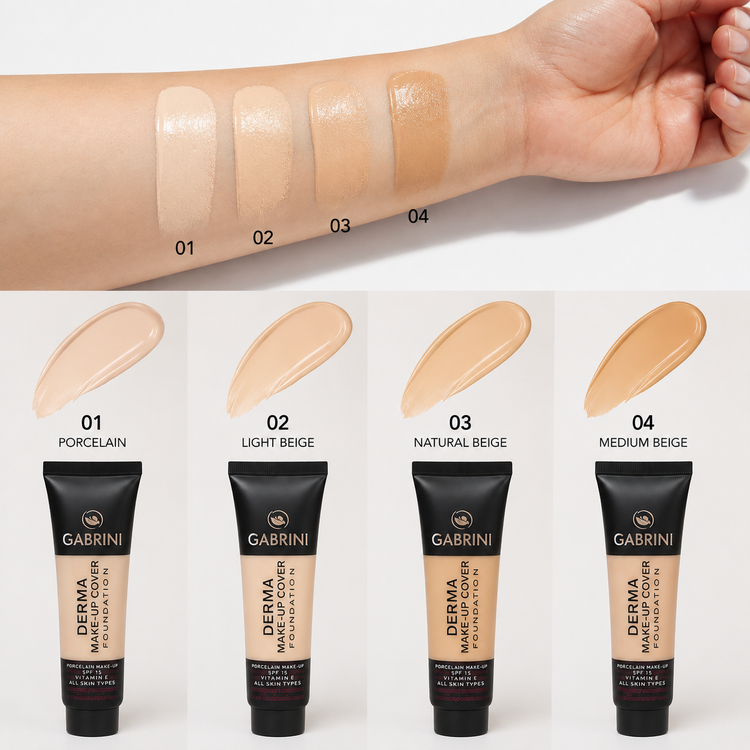 کرم پودر گابرینی Derma Make-Up Cover