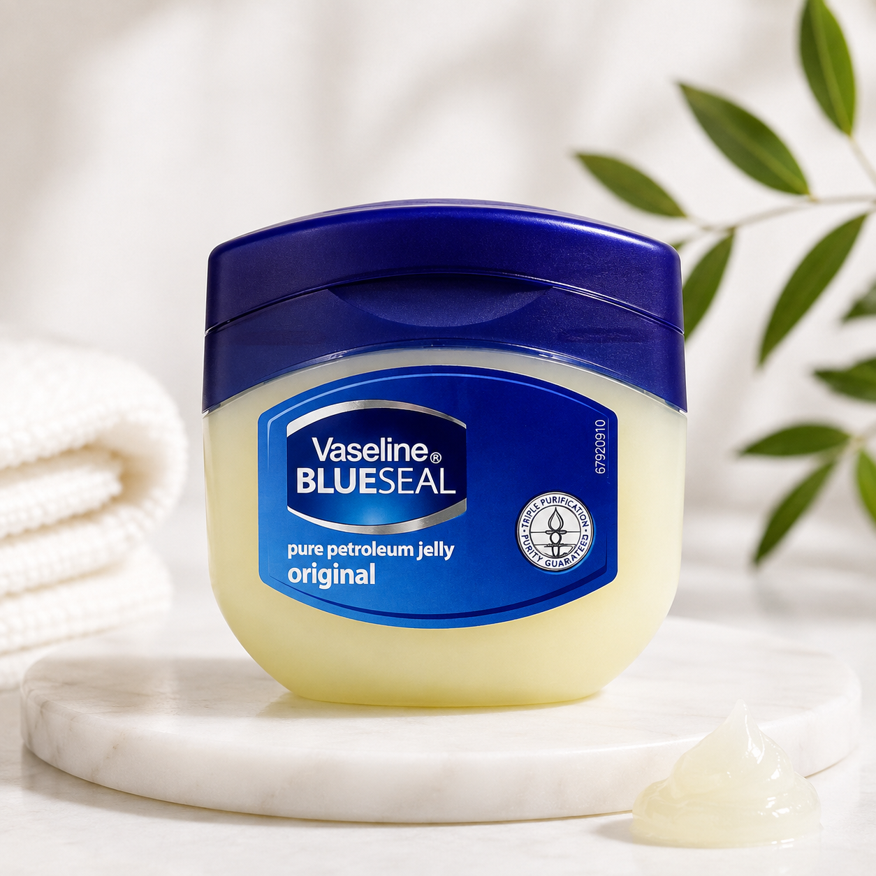 وازلین بلو سیل اصل ۲۵۰ میلی‌لیتر | Vaseline Blue Seal Original Petroleum Jelly